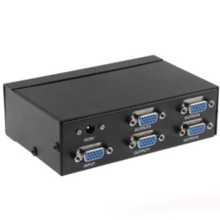 4 Port VGA Video Splitter