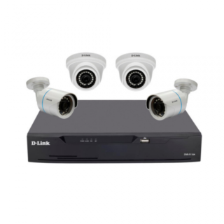 Dlink Analogue CCTV 2 MP 4 Camera Kit