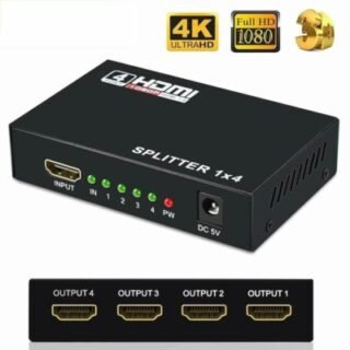 HDMI Splitter 1x4port 1.4V Support 1080P