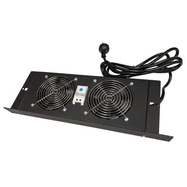 Network Rack Cabinet Aluminium Fan With UK Plug