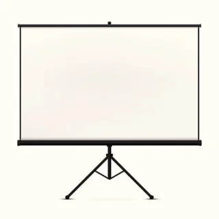 Tripod Projector Screen (200 x 200 cm)