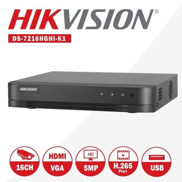 Hikvision 16 Channel DVR DS-7216HGHI-K1