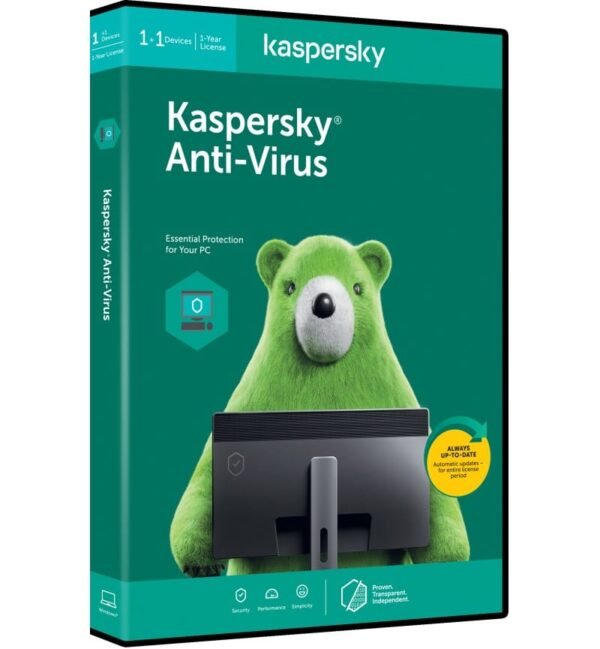 Kaspersky Antivirus Software 5-User License